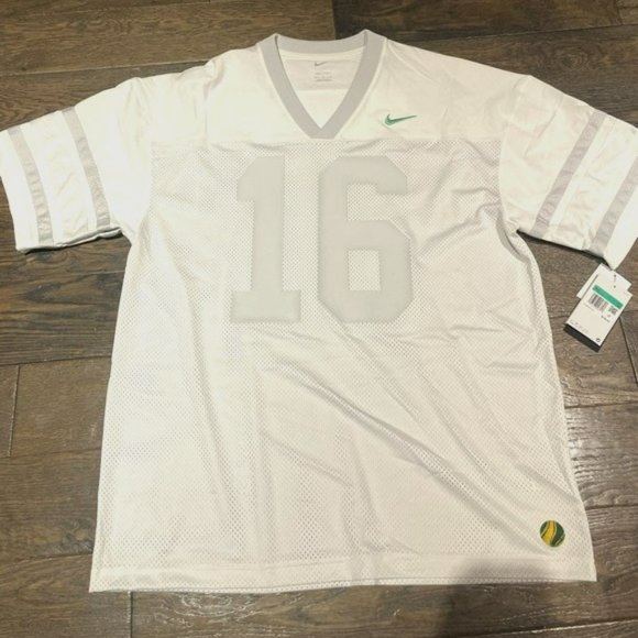 Nike Men’s Nr.16 White Plain Football Jersey Size XL Retail $105 DV7364-100